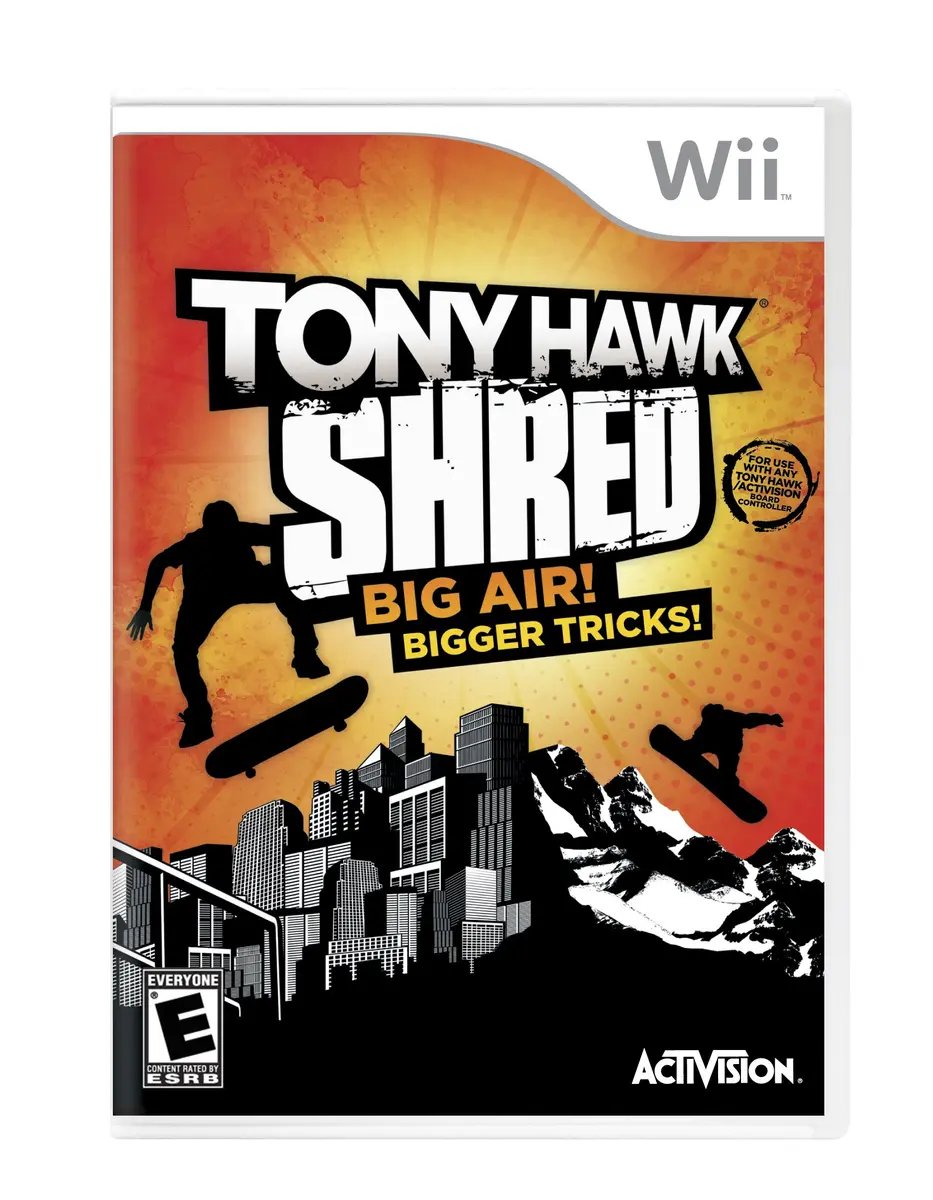 ACTIVISION Tony Hawk: Shred Stand-Alone Software - Nintendo Wii | Action Sports Trick Game - main product image