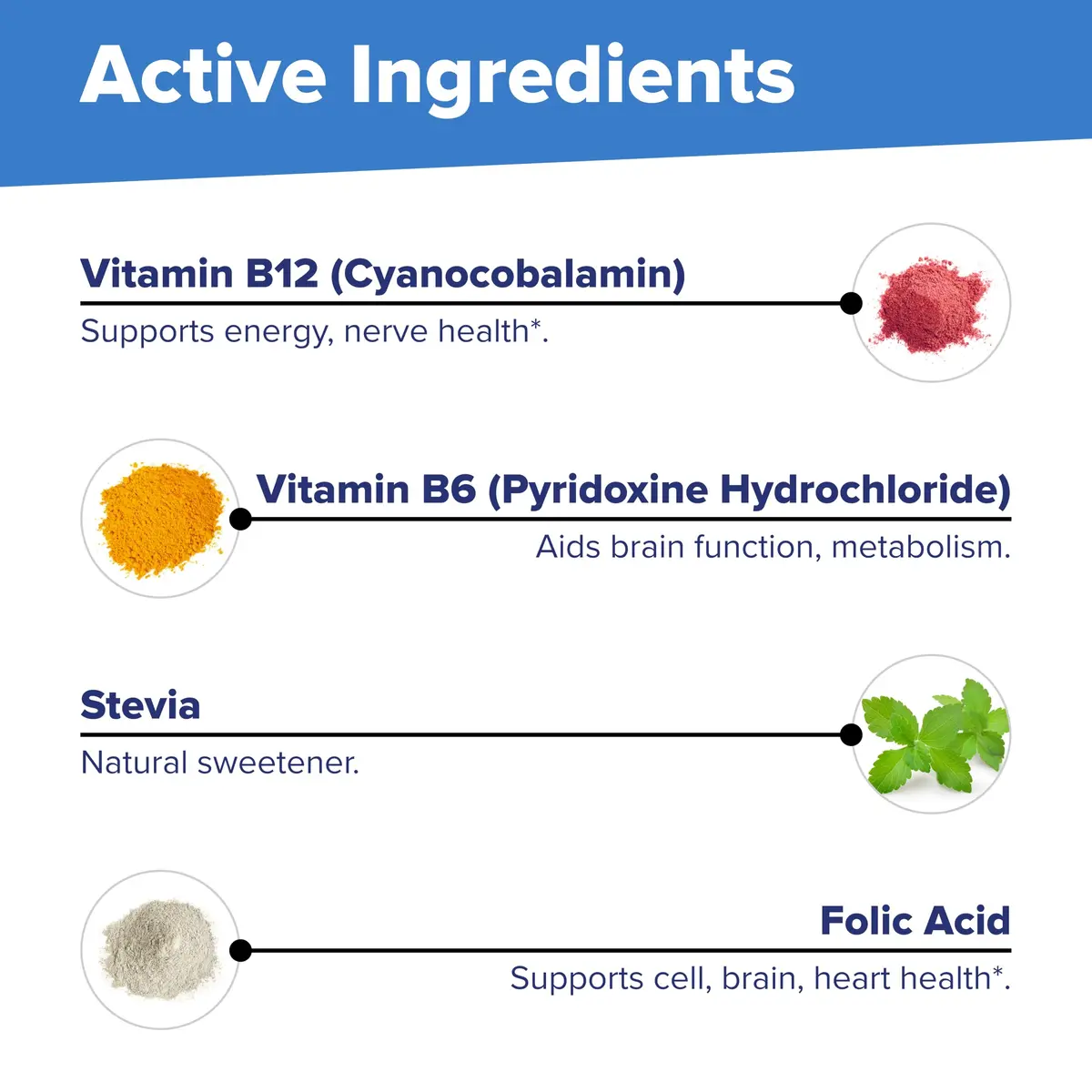 Superior Source No Shot B-12 1000 mcg, B-6, Folic Acid 400 mcg | Sublingual Vitamin B Complex Support - view 8