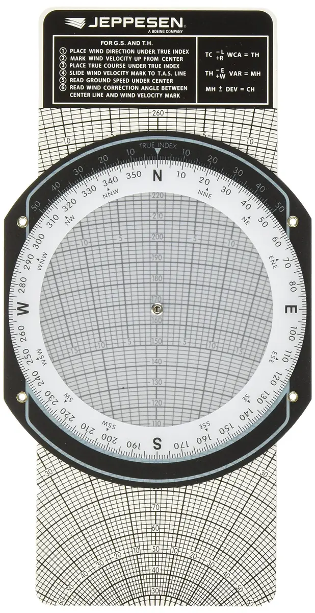 Jeppesen Student Flight Computer (CSG) JS514101 | Full-Size Flight Calculator for Students - view 2