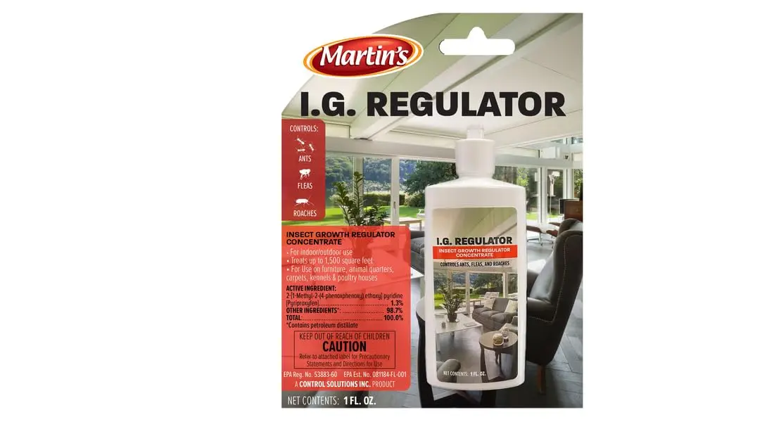 Control Solutions I.G.Regulator 1 OZ | Pet Pest Control Spray for Kennels & Food Warehouses - main product image