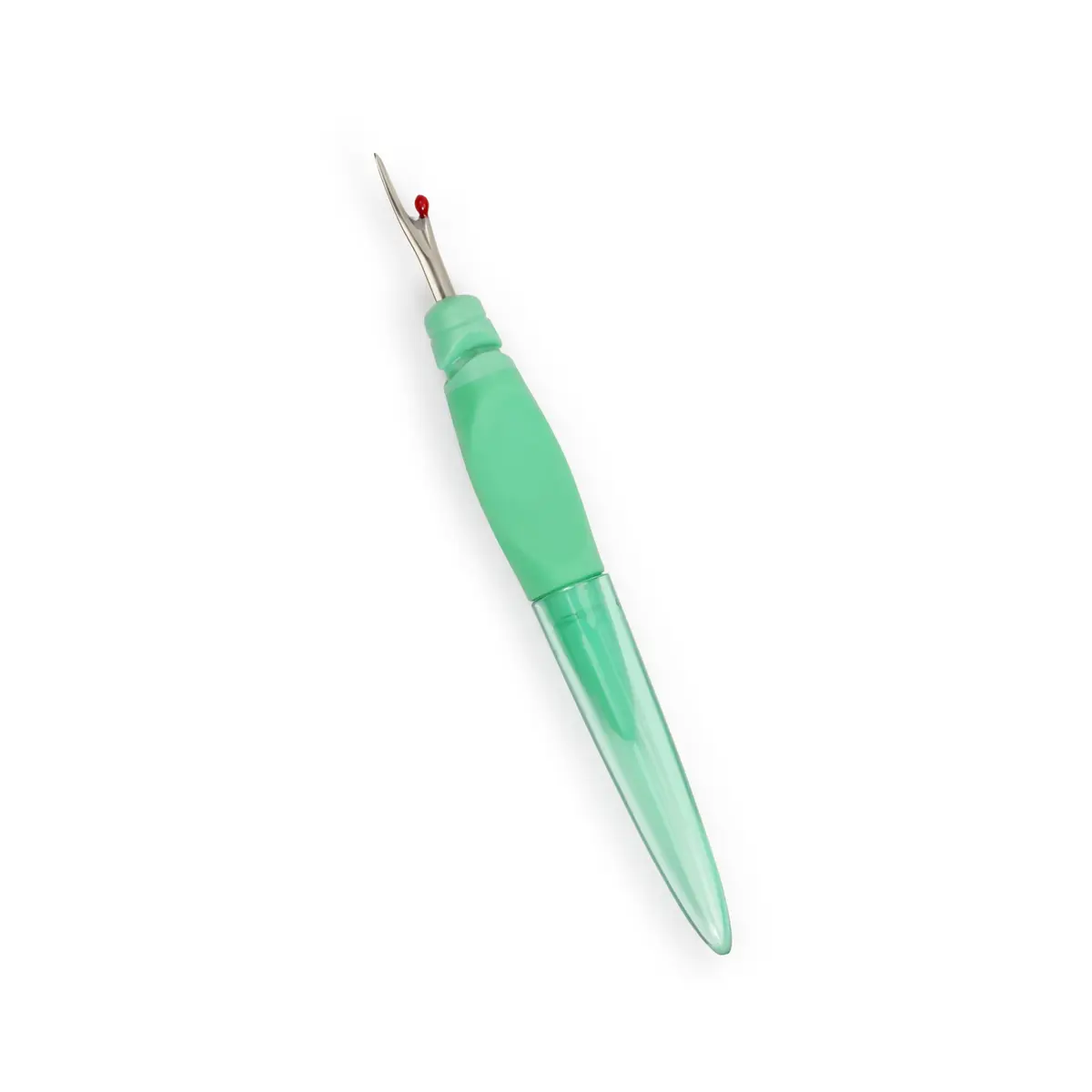 Dritz Seam Ripper Small Ergonomic Design 1-Pack | Sharp & Comfortable for Sewing & Opening Buttonholes - view 4