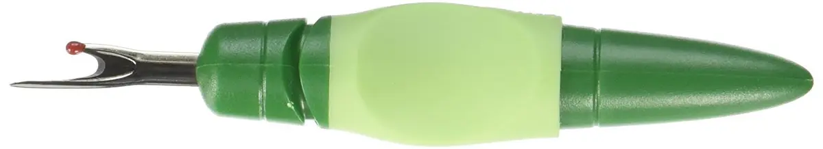 Dritz Large Seam Ripper with Ergonomic Grip & Safety Cap | Sewing Tool for Seam Removal & Opening Buttonholes - main product image