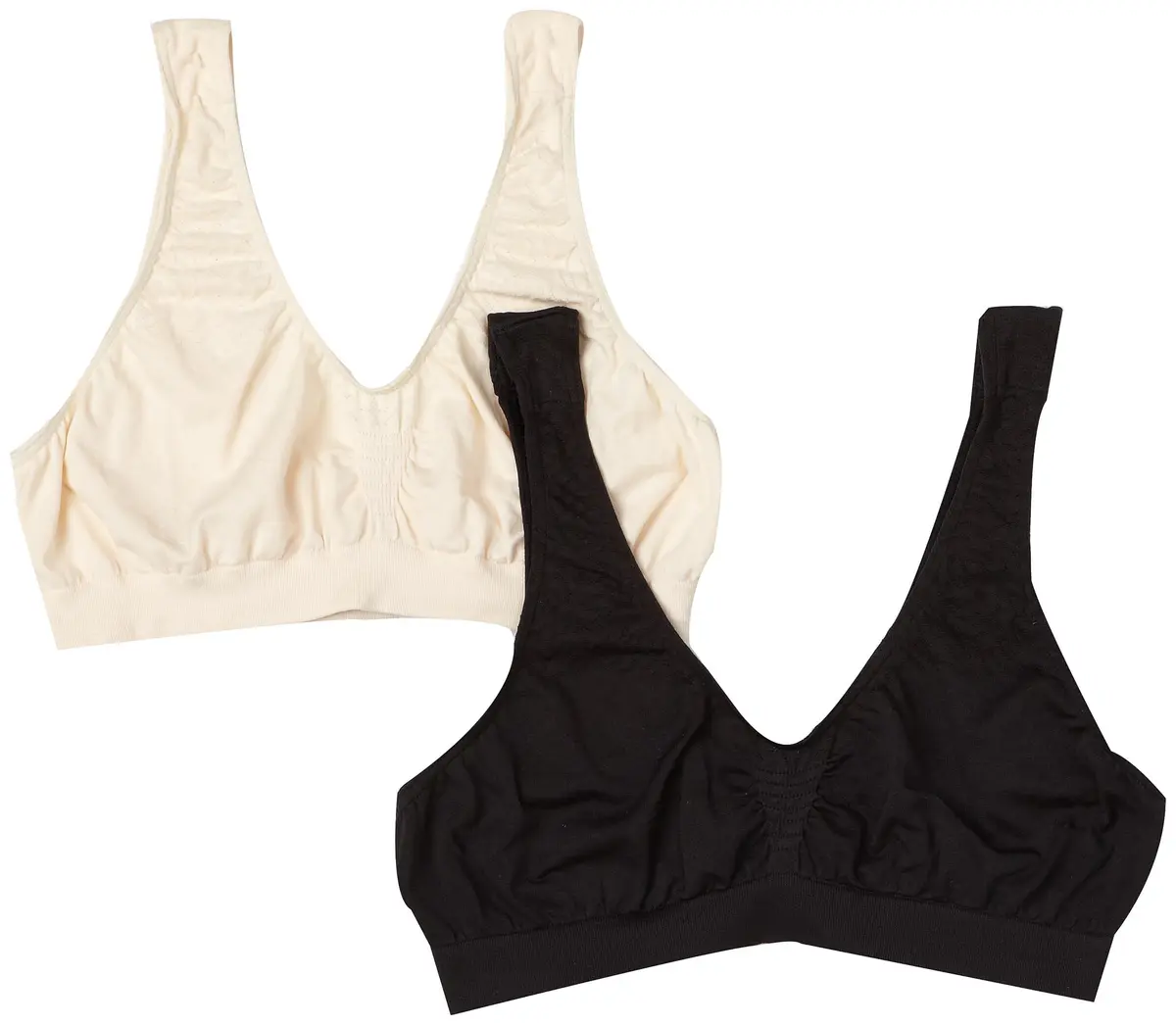 Bali Women's Microfiber Crop Top N5W Small | Seamless, Moisture-Wicking Comfort - main product image