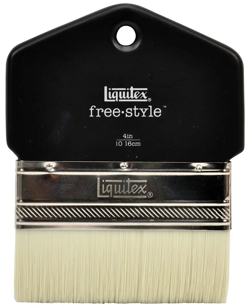 Liquitex Professional Freestyle Large Scale Brush, Paddle 4-inch | Ideal for large acrylic applications - view 2