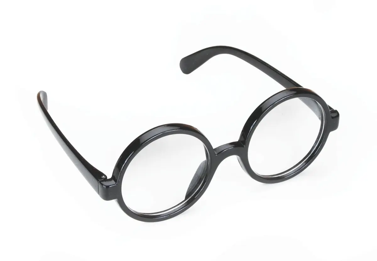 Empire Magic Black Eyeglass Frame | Classic Round Design for Men & Women (2in Lenses) - main product image