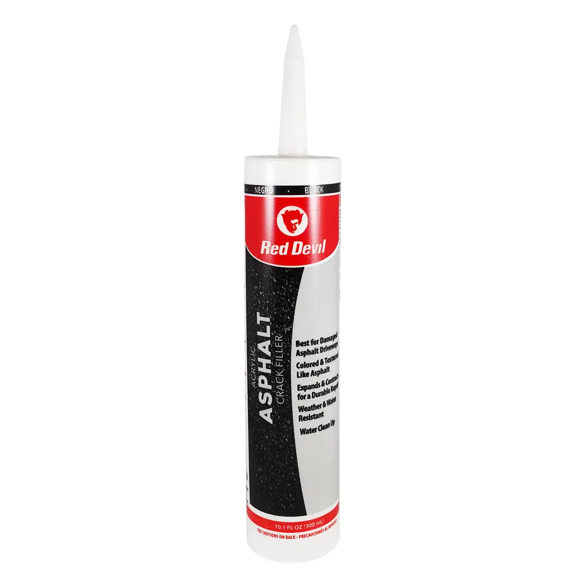 Red Devil Asphalt Crack Filler Sealant 10.1 fl oz | Water-Resistant Asphalt Repair for Cracks & Joints - main product image