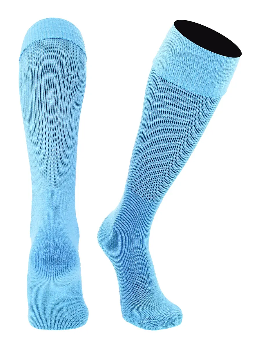 TCK Soccer Socks Multisport Tube MS (Columbia Blue, Small) Knee Length Athletic Socks for Soccer & Sports - main product image