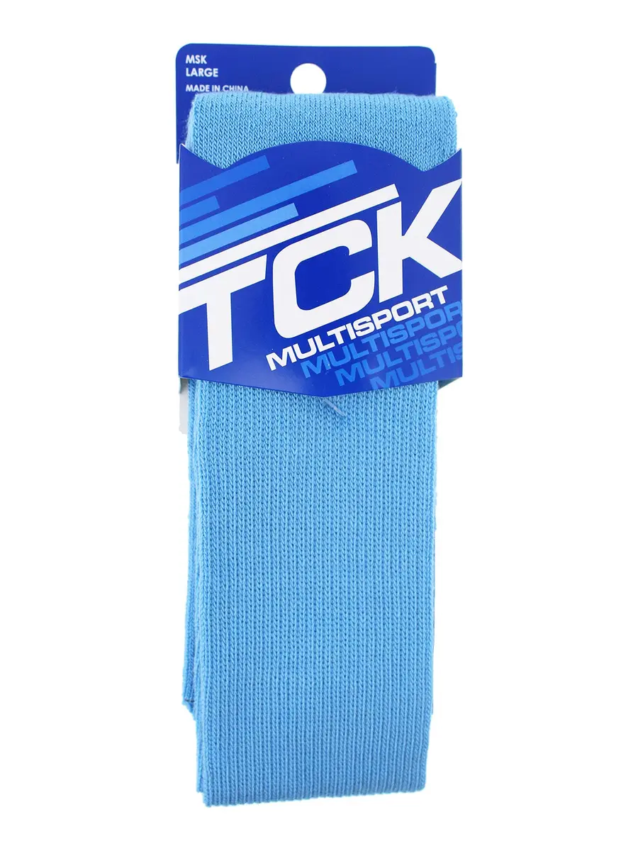 TCK Soccer Socks Multisport Tube MS (Columbia Blue, Small) Knee Length Athletic Socks for Soccer & Sports - view 4