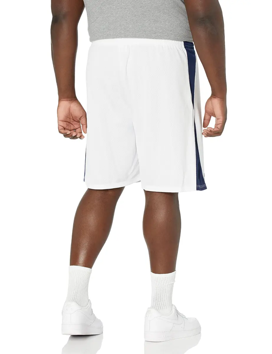 Intensity White Short | Fitted Active Shorts with 7" Inseam, Nylon, US-made | Adult - view 2