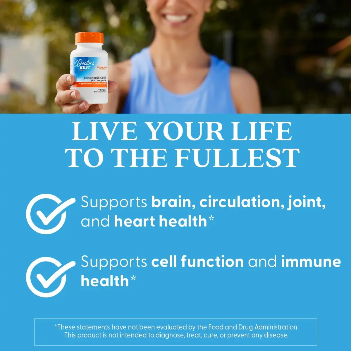 Doctor's Best Antarctic Krill Oil Plus Omega 3s 60 Ct Softgels | Supports Brain & Heart Health - view 4