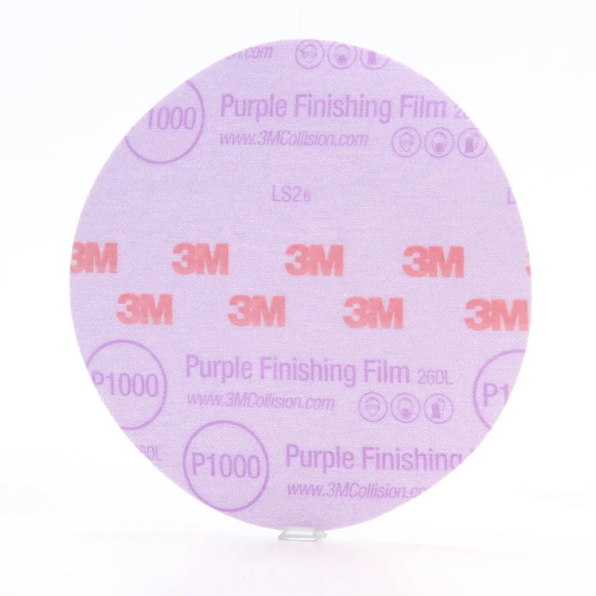 3M Hookit Purple Finishing Film Abrasive Disc, 6 in, P1000 | Long-Lasting, Fast Cutting, Aluminum Oxide - view 9