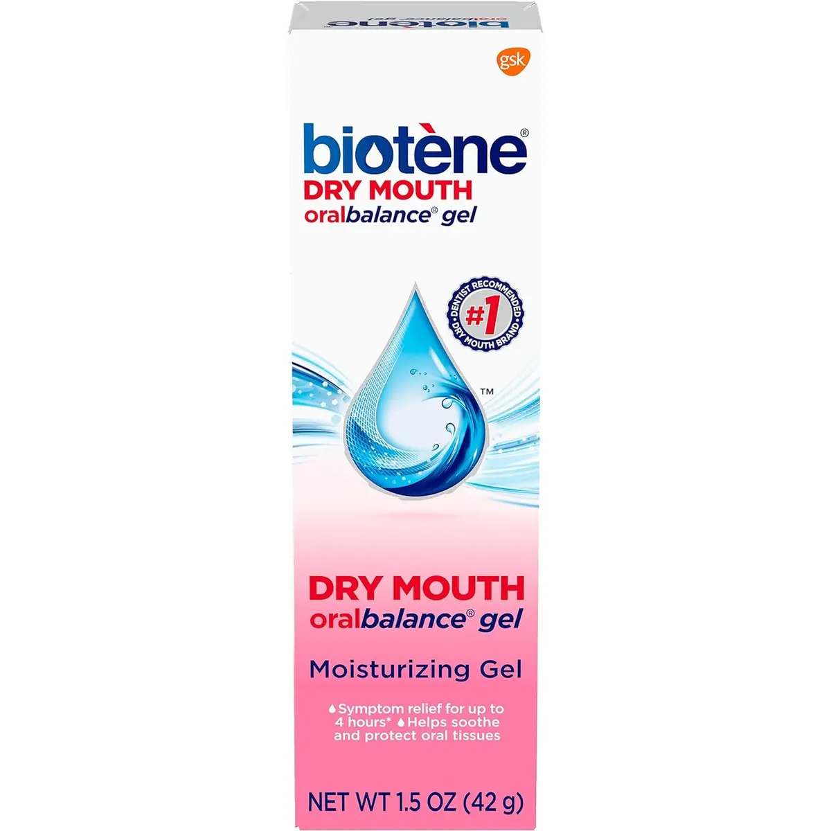 biotène OralBalance Moisturizing Gel 1.5 oz | Alcohol-Free Dry Mouth Relief for Sensitive Oral Tissues - main product image
