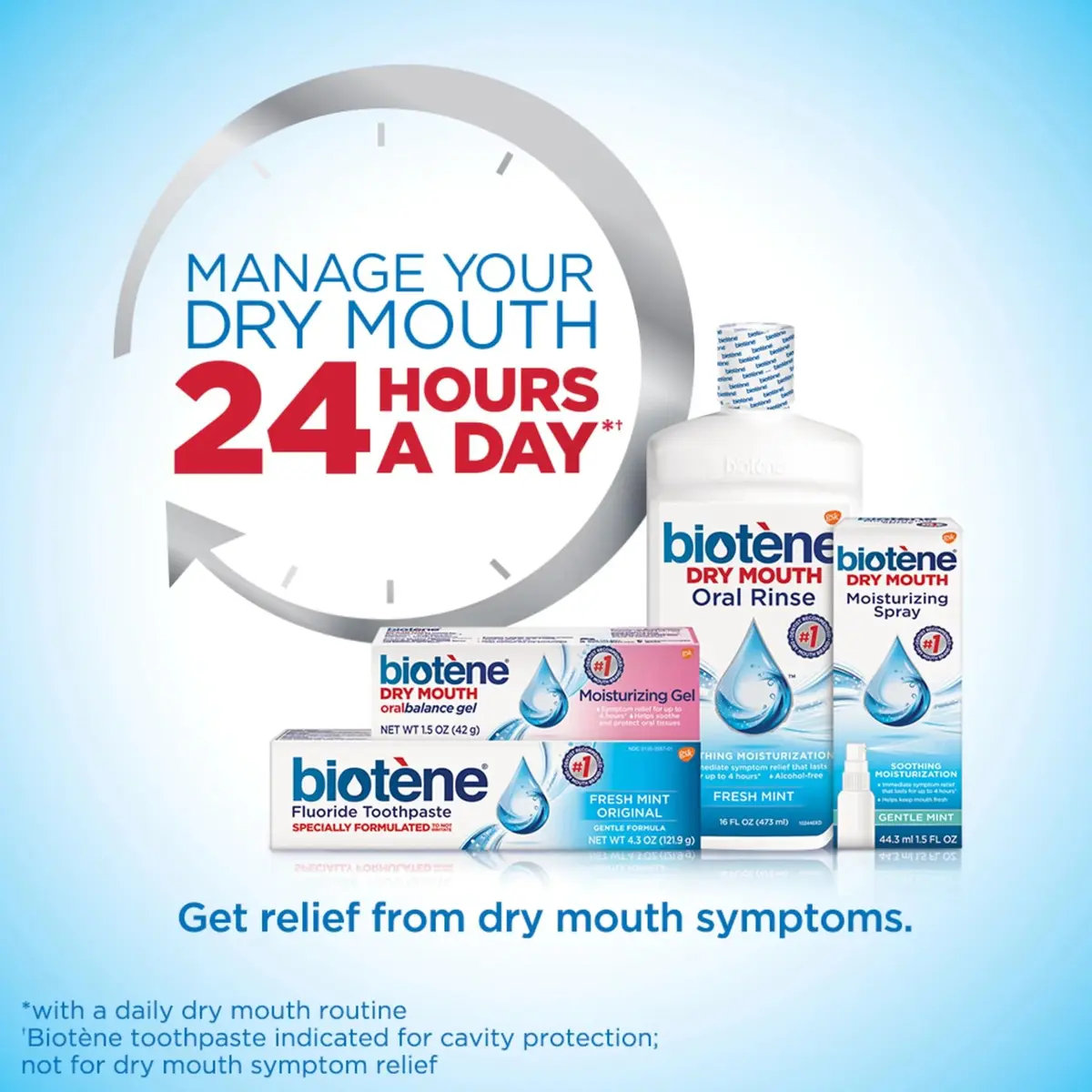 biotène OralBalance Moisturizing Gel 1.5 oz | Alcohol-Free Dry Mouth Relief for Sensitive Oral Tissues - view 8