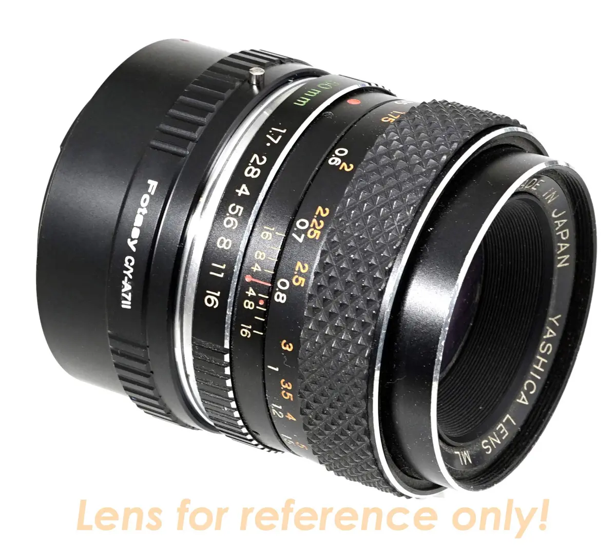 Fotasy CY Lens to E-Mount Adapter | Contax Zeiss C/Y Lens to Sony E-Mount Camera Body | 3 oz (85g) - view 3