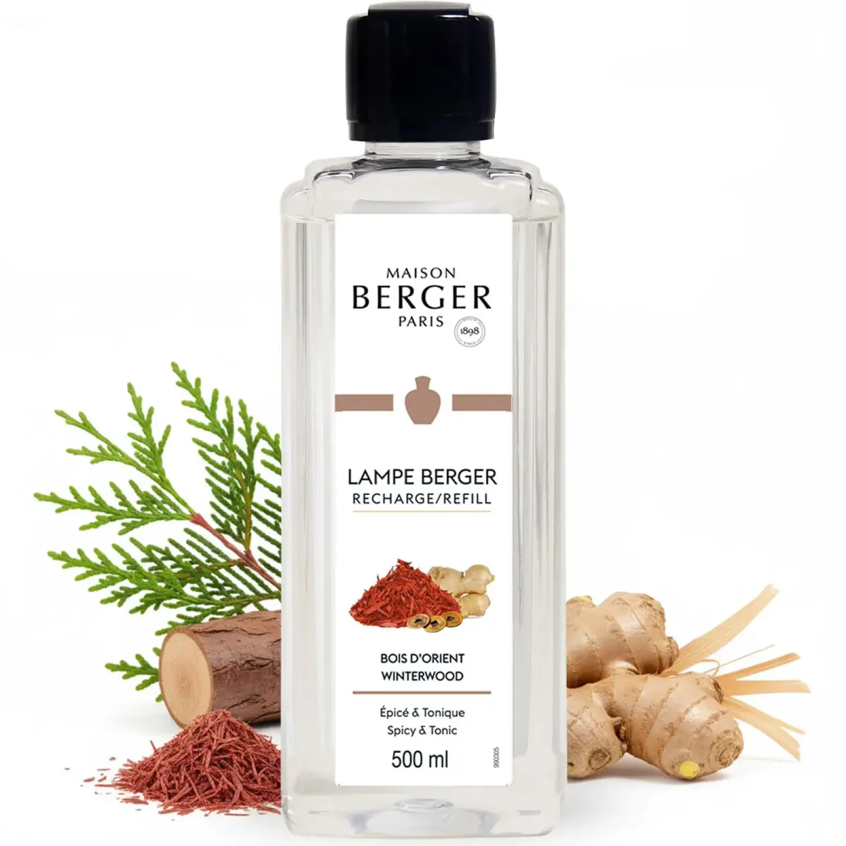 Maison Berger Winterwood Lampe Berger Refill 500ml (16.9 fl oz) | Odor Eliminating Home Fragrance - main product image
