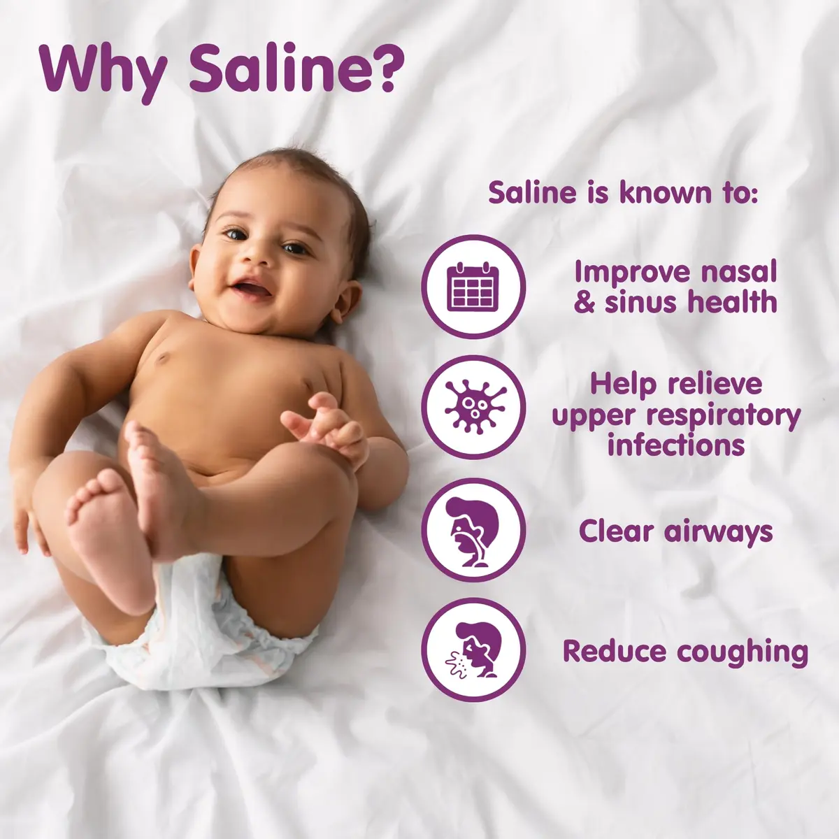 Boogie Saline Nose Wipes Grape Scent | Gentle Nasal Cleansing for Babies & All Ages - view 4