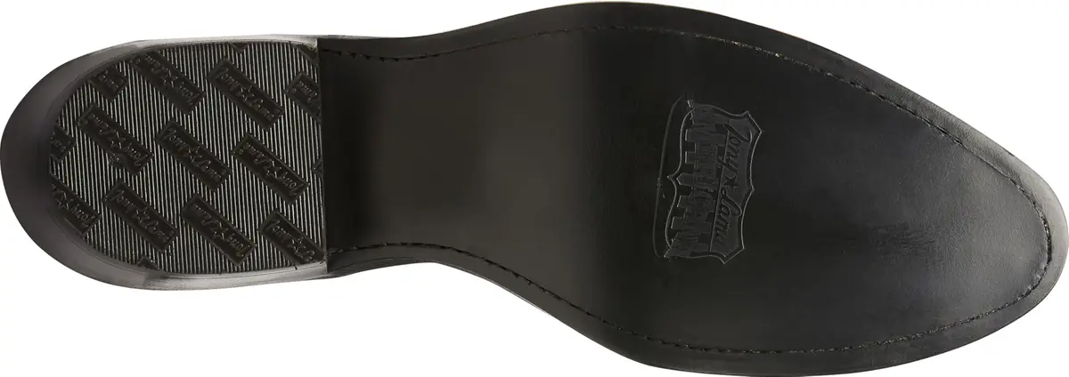 Tony Lama Men's Black Stallion Cowboy Boots, Onyx - 11 D | Classic Western Style with Full Grain Leather - view 5