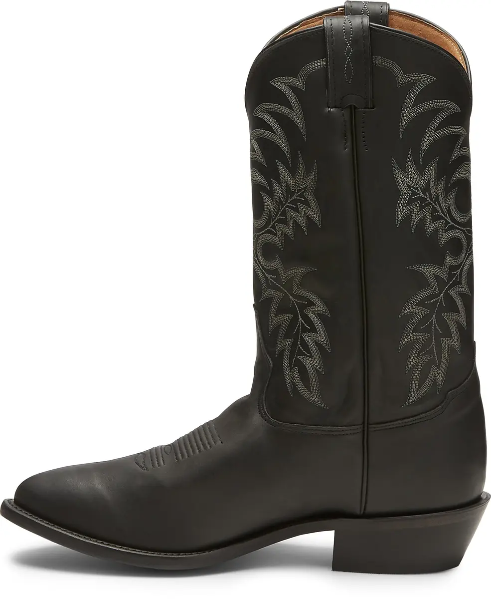 Tony Lama Men's Black Stallion Cowboy Boots, Onyx - 10.5 D | Classic Western Style with Premium Leather - view 7