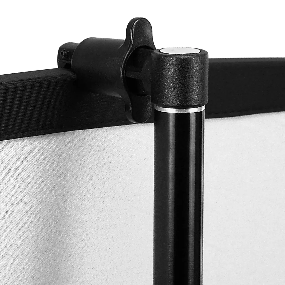 Fotodiox 5x7ft Collapsible Background Kit | Black & White Portable Photo Studio - view 4