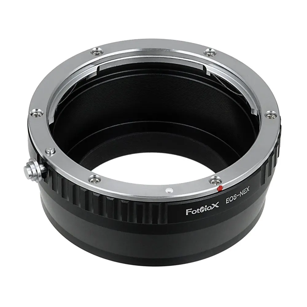 Fotodiox Lens Mount Adapter Compatible with Canon EOS EF and EF-S Lenses on Sony E-Mount Cameras, (EOS-SnyE) | Manual Focus - view 2