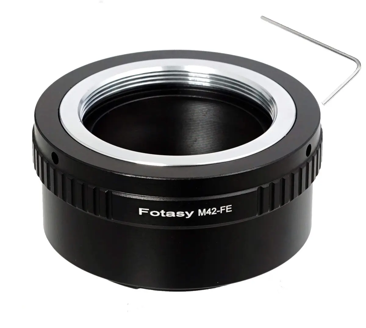 Fotasy Copper Adjustable M42 Lens to E Mount Adapter | Sony E-Mount Camera Lens Adapter - main product image