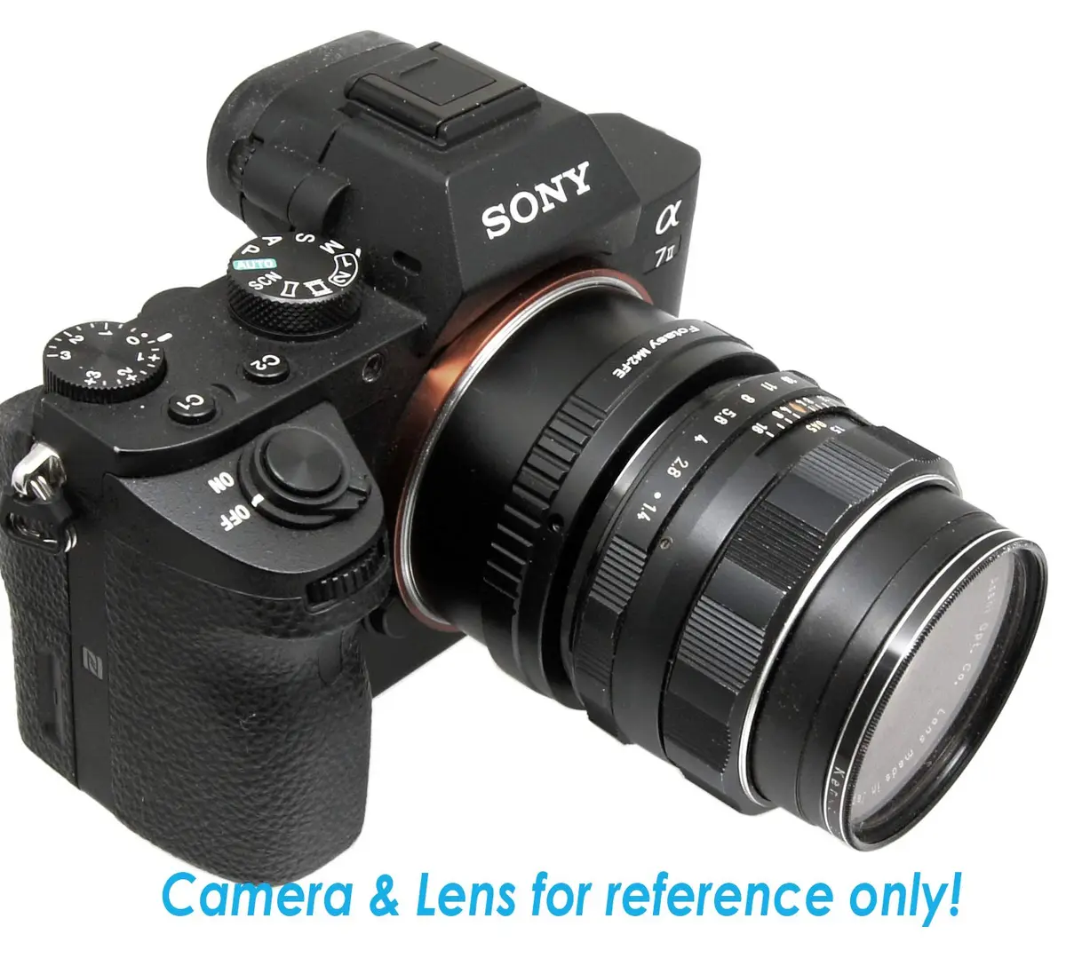 Fotasy Copper Adjustable M42 Lens to E Mount Adapter | Sony E-Mount Camera Lens Adapter - view 5