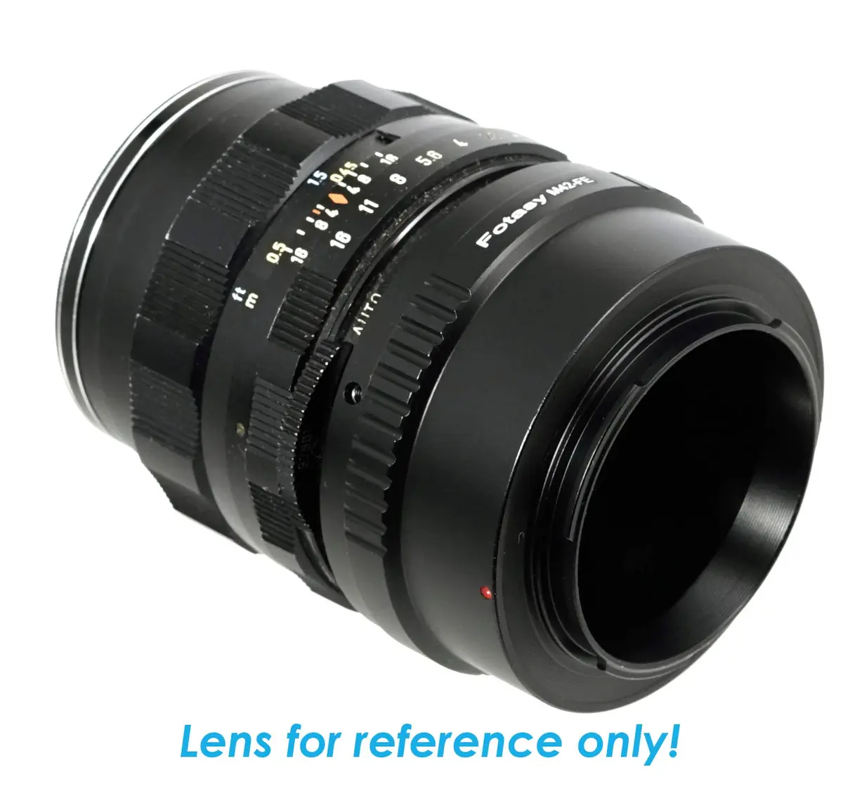 Fotasy Copper Adjustable M42 Lens to E Mount Adapter | Sony E-Mount Camera Lens Adapter - view 3