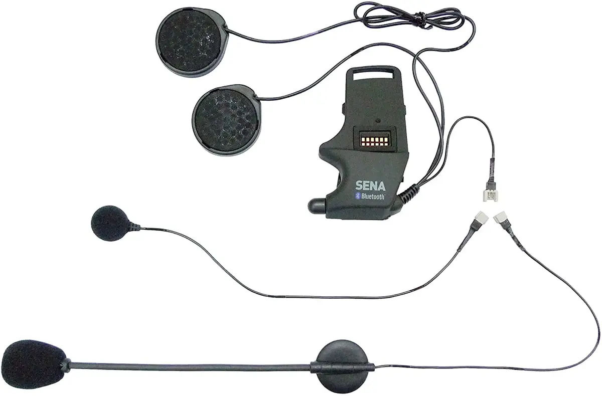 Sena SMH-A0302 Helmet Clamp Kit with Microphones | Bluetooth Headset Accessory - main product image