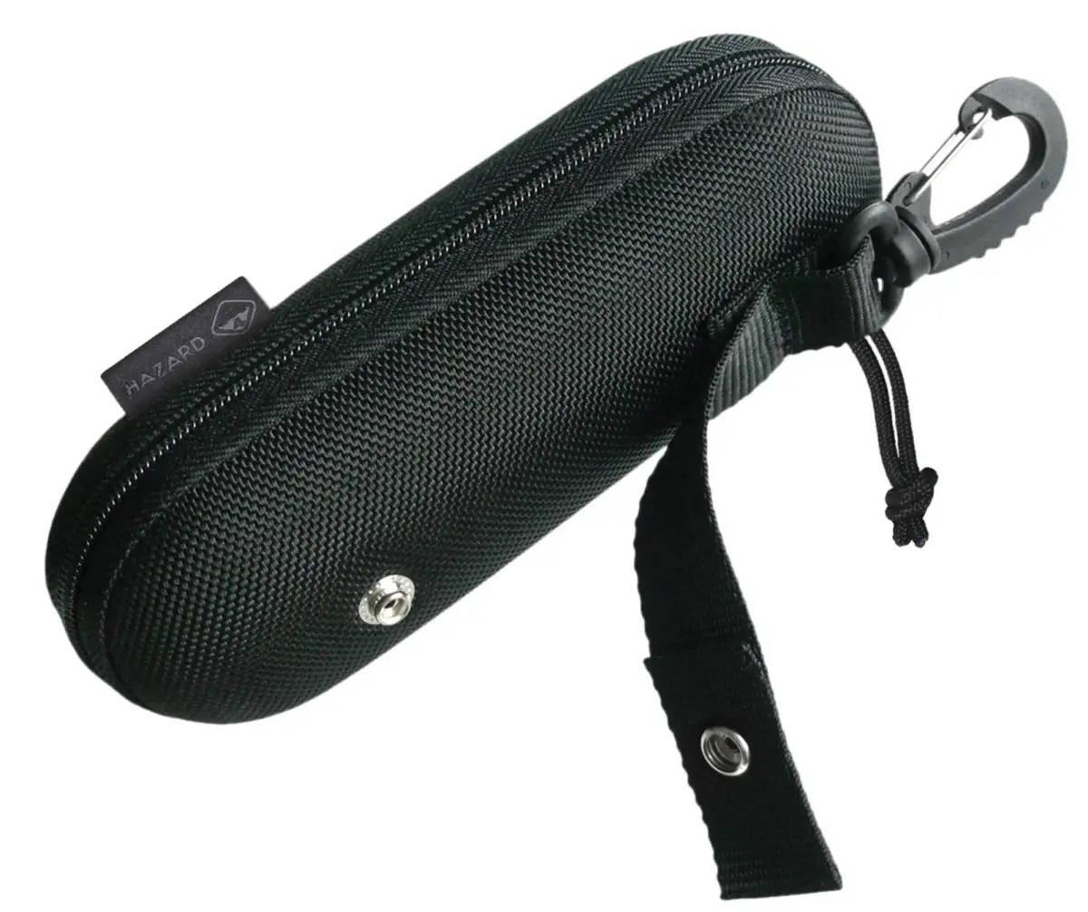 HAZARD 4 Mil-Pod Sunglasses Multi-Mount Case, Black | Thermoformed Ballistic Nylon with MOLLE Compatibility - main product image