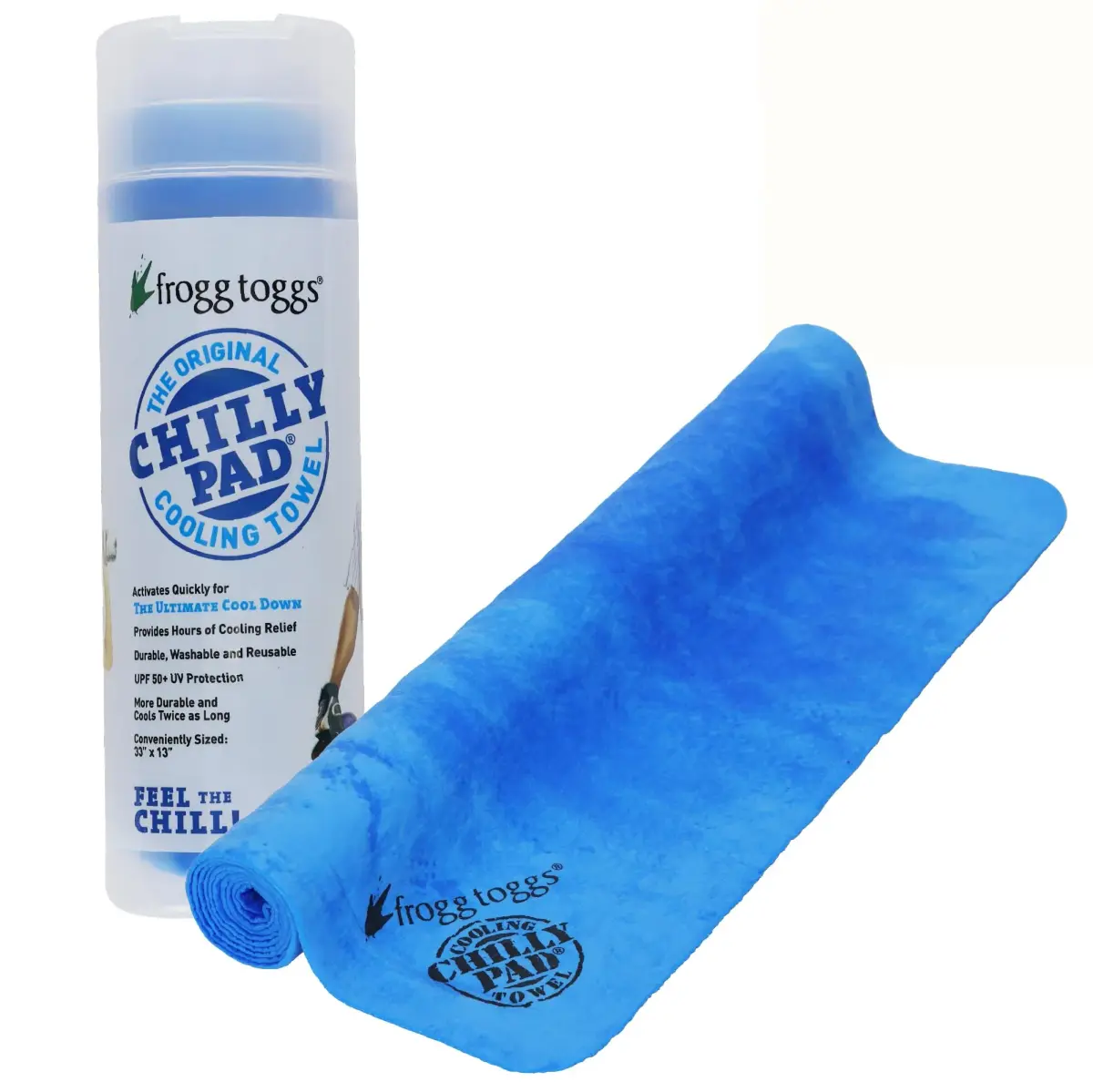 Frogg Toggs Chilly Pad Instant Cooling Towel 33x13 cm (13x33 inches) | Reusable Hyper-Evaporative - main product image