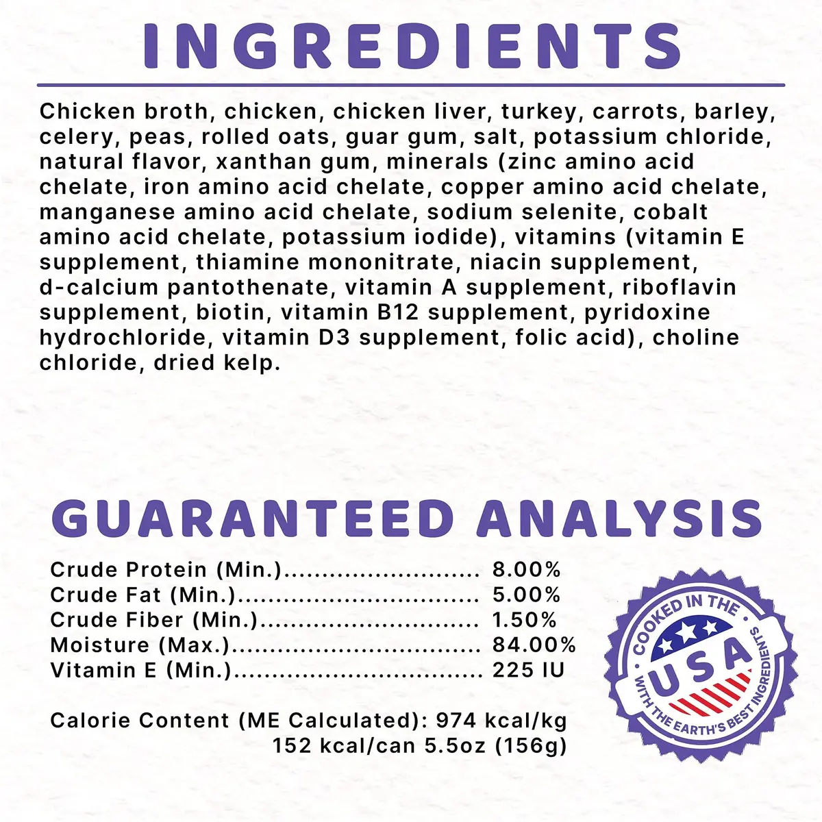 Halo Wet Dog Food, Real Chicken in Broth Recipe, 5.5 oz Can | Complete Nutrition for Adult Dogs - view 8
