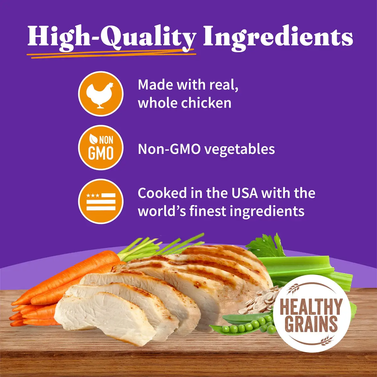Halo Wet Dog Food, Real Chicken in Broth Recipe, 5.5 oz Can | Complete Nutrition for Adult Dogs - view 4