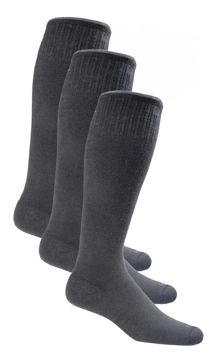 Sockwell Women's Circulator Moderate Graduated Compression Sock, Black-3pk - S/M | 15-20 mmHg Support for Legs & Feet - main product image