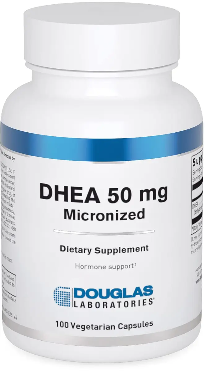 Douglas Laboratories DHEA 50 mg Capsules | Supports Hormone Balance, Immunity, Brain, Bone & Metabolism* (70-120 chars) - main product image