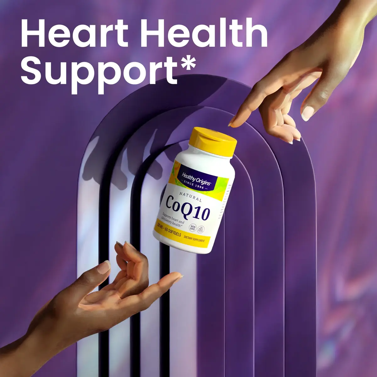 Healthy Origins CoQ10 100 mg Softgels 300 Count | Supports Cellular Energy & Heart Health - view 3