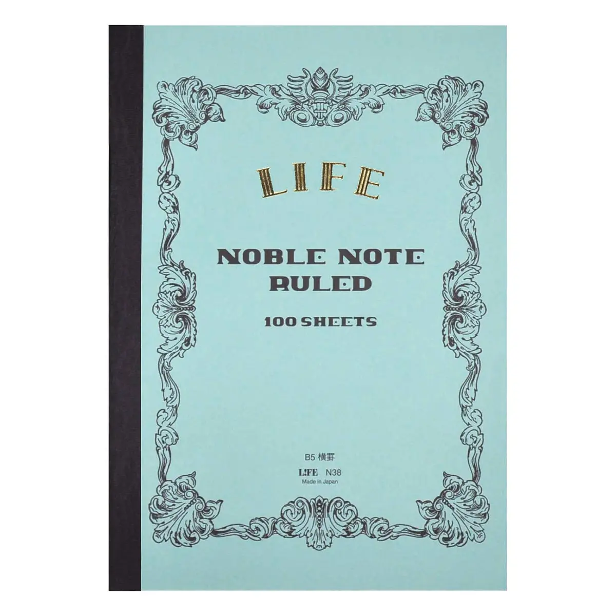 Life Noble Notebook B5 257mm x 183mm | Horizontal Ruled 8mm Lines - main product image