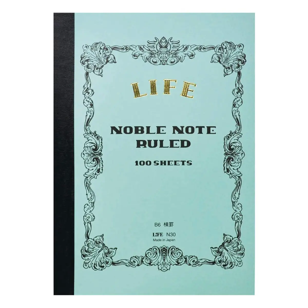 Life Noble Notebook Ruled B6 18.1cm x 12.8cm | Fountain Pen Friendly Paper - main product image