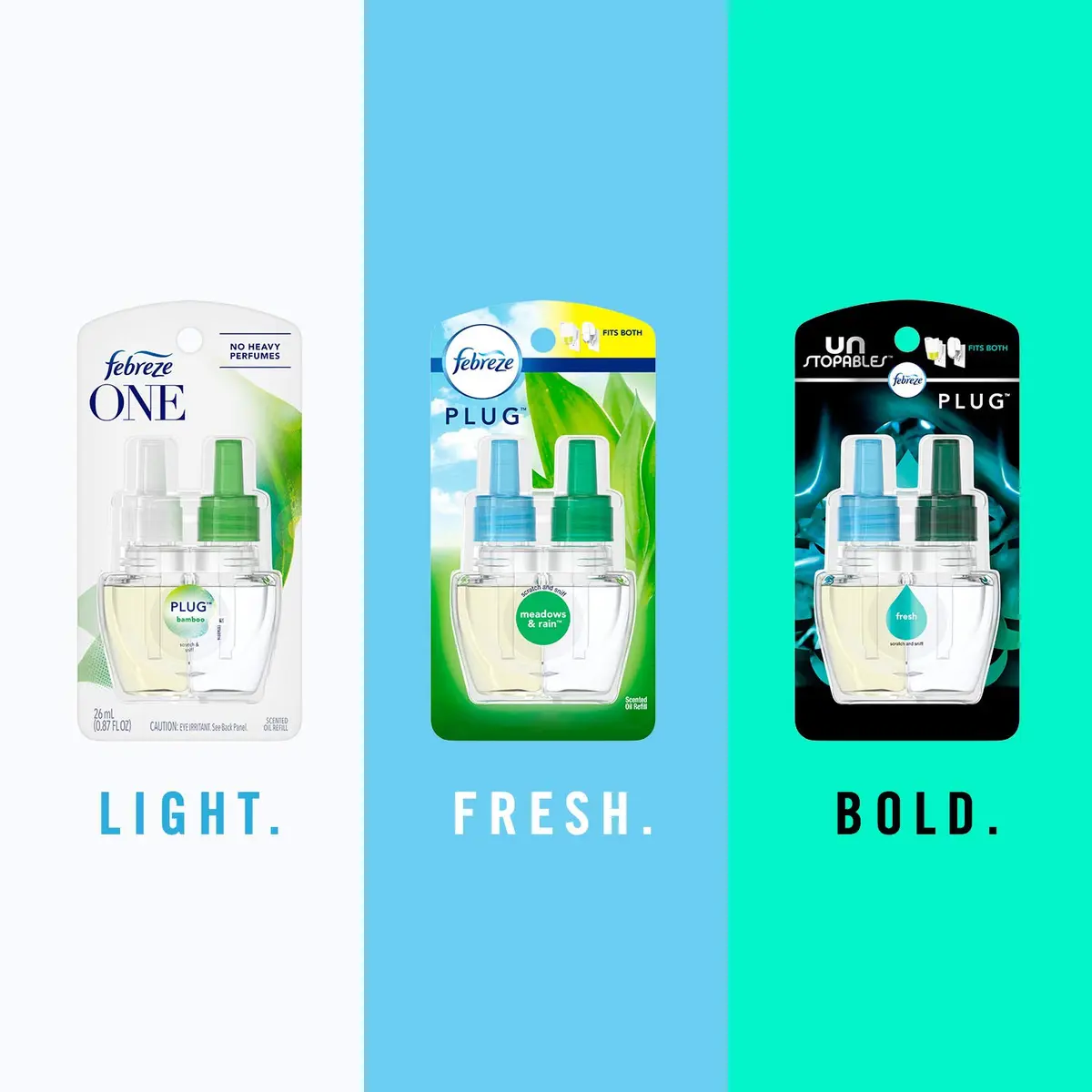 Febreze Plug in Air Freshener Morning & Dew Scented Oil Refill 52ml (1.74 Fl Oz), Pack of 2 | Continuous Odor Fighting for Indian Homes - view 6