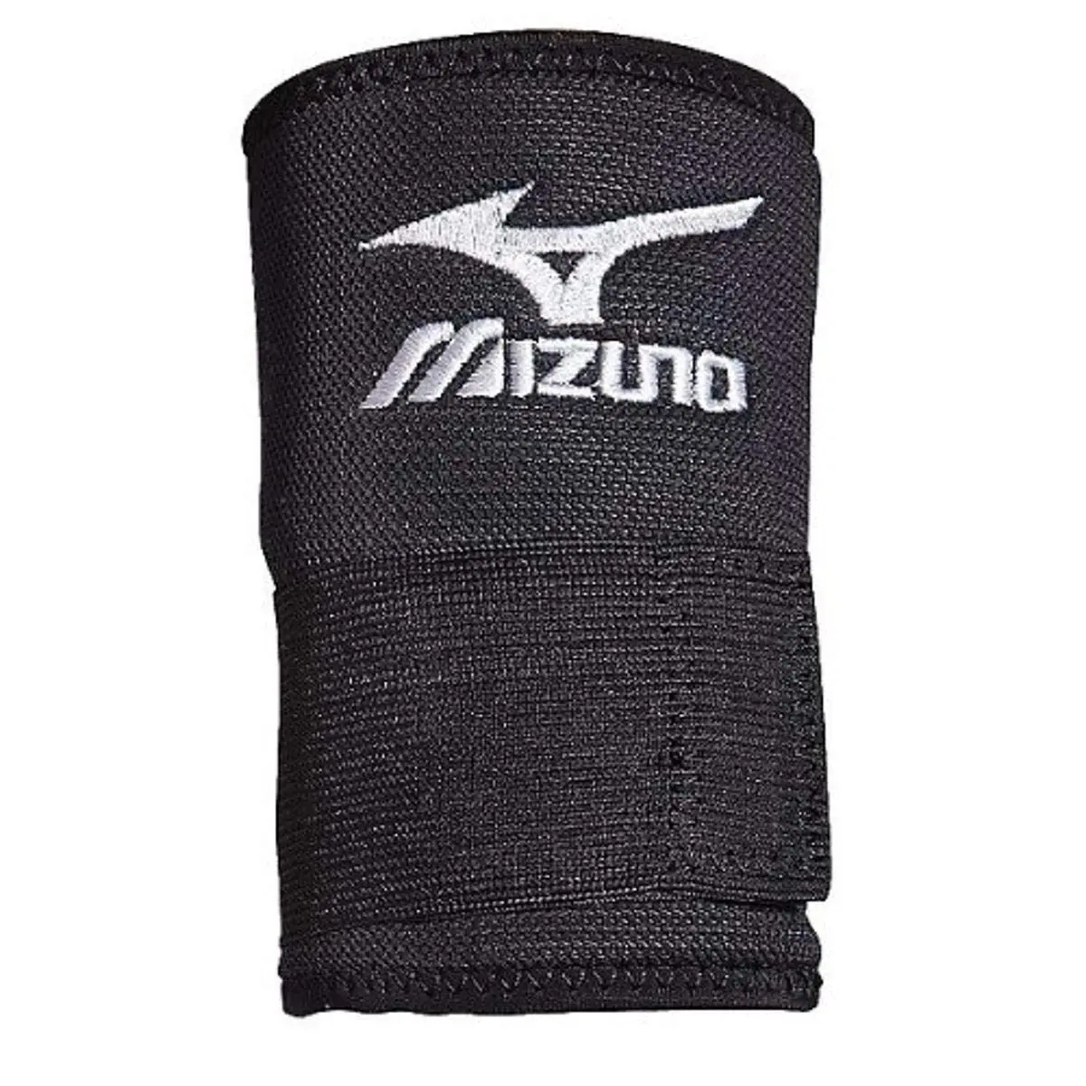 Mizuno 5 Inch Powerlock Wristband (Black) | Durable, Washable Support for Athletes - main product image