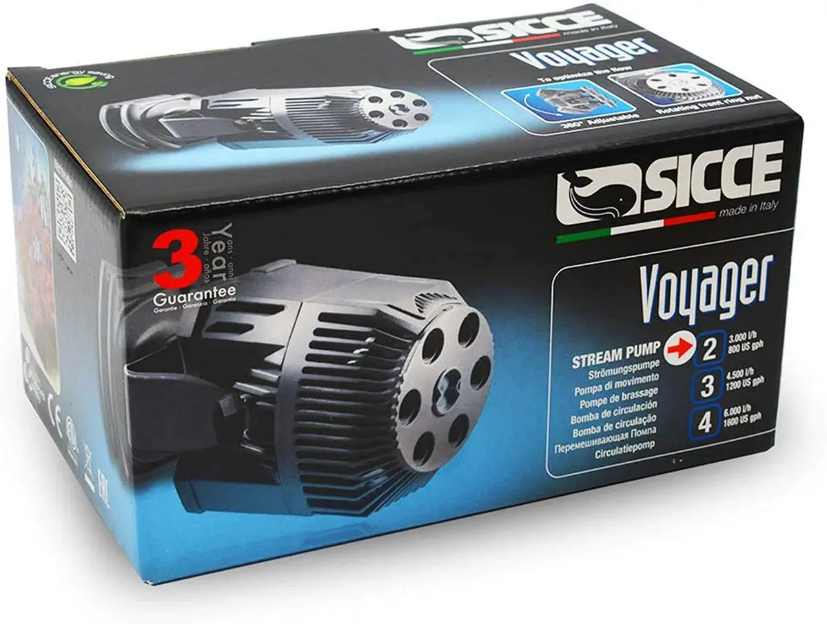 Sicce Voyager HP 7 Stream Pump 2800 GPH | Magnetic Submersible Water Pump for Fresh & Saltwater - view 3