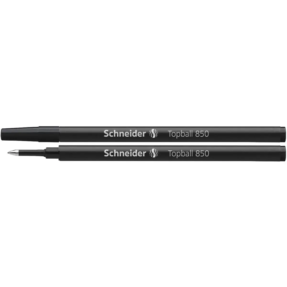 Schneider Topball 850 Rollerball Refill 0.5 mm Black Ink (10-Pack) | Smooth Ink Flow for Daily Writing - main product image