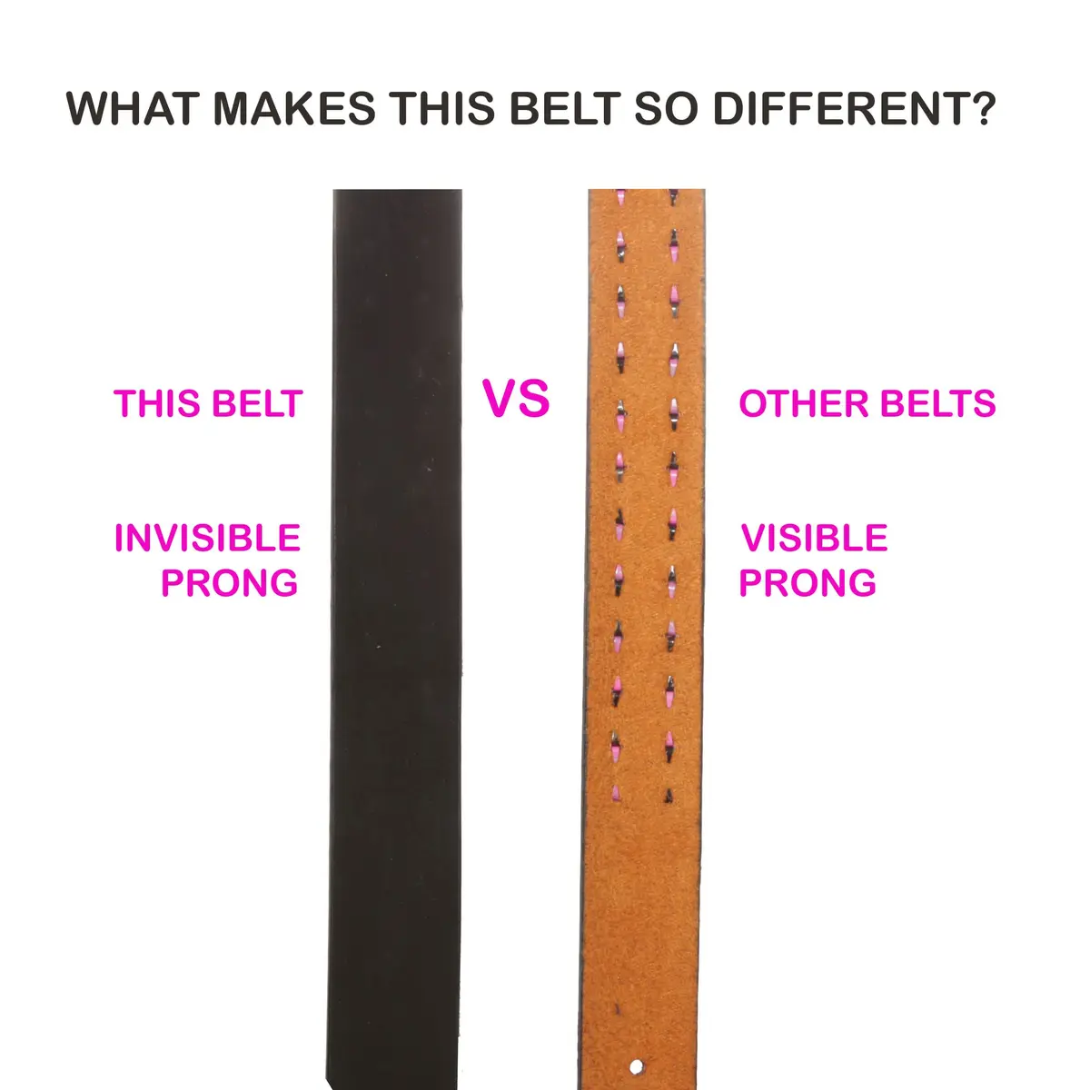 Beltiscool Kids 1" Punk Rock Leather Belt | Checkerboard & Star Studded, Snap On, Unisex, L-32 - view 5