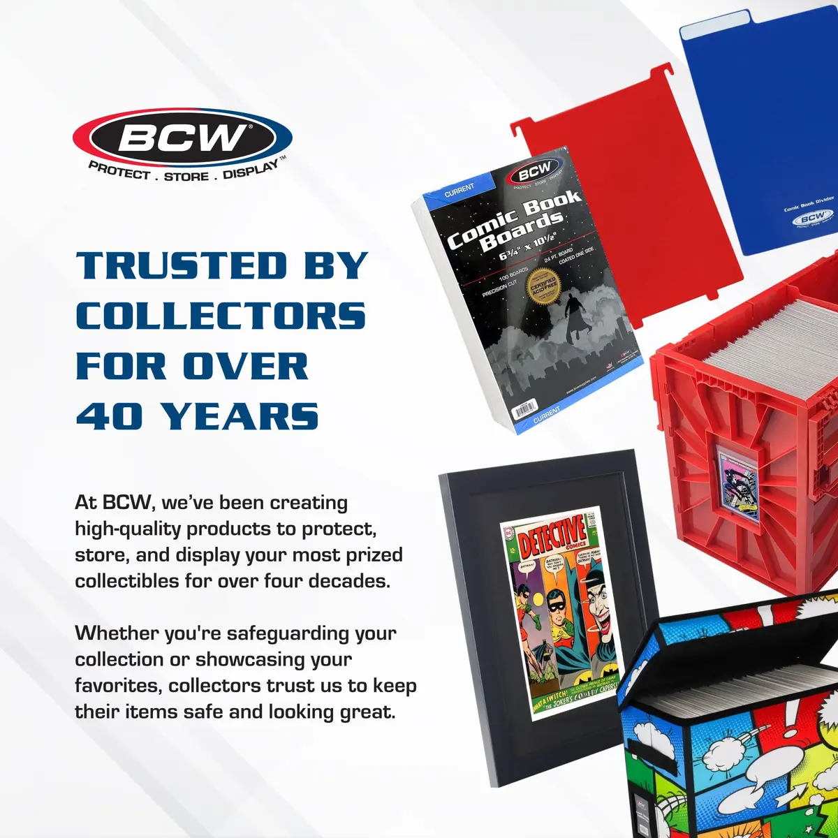 BCW Golden Age Comic Backing Boards 7.5 x 10.5 inches | Acid-Free Archival Support for Comics - view 7