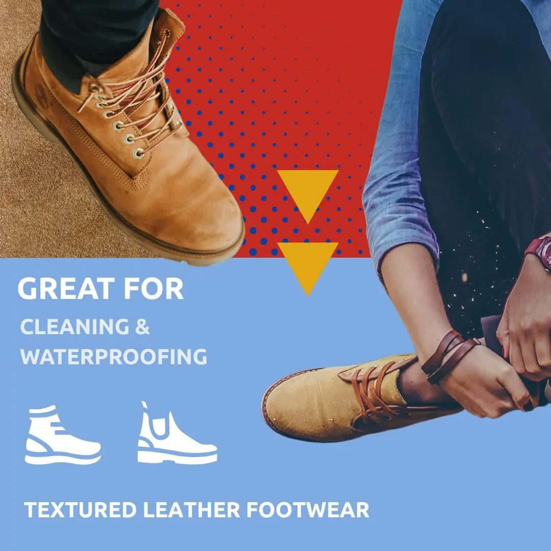 Nikwax Nubuck & Suede Proof DUO-Pack Waterproofing & Cleaning Spray 600ml | Restores DWR & Leather Care - view 2