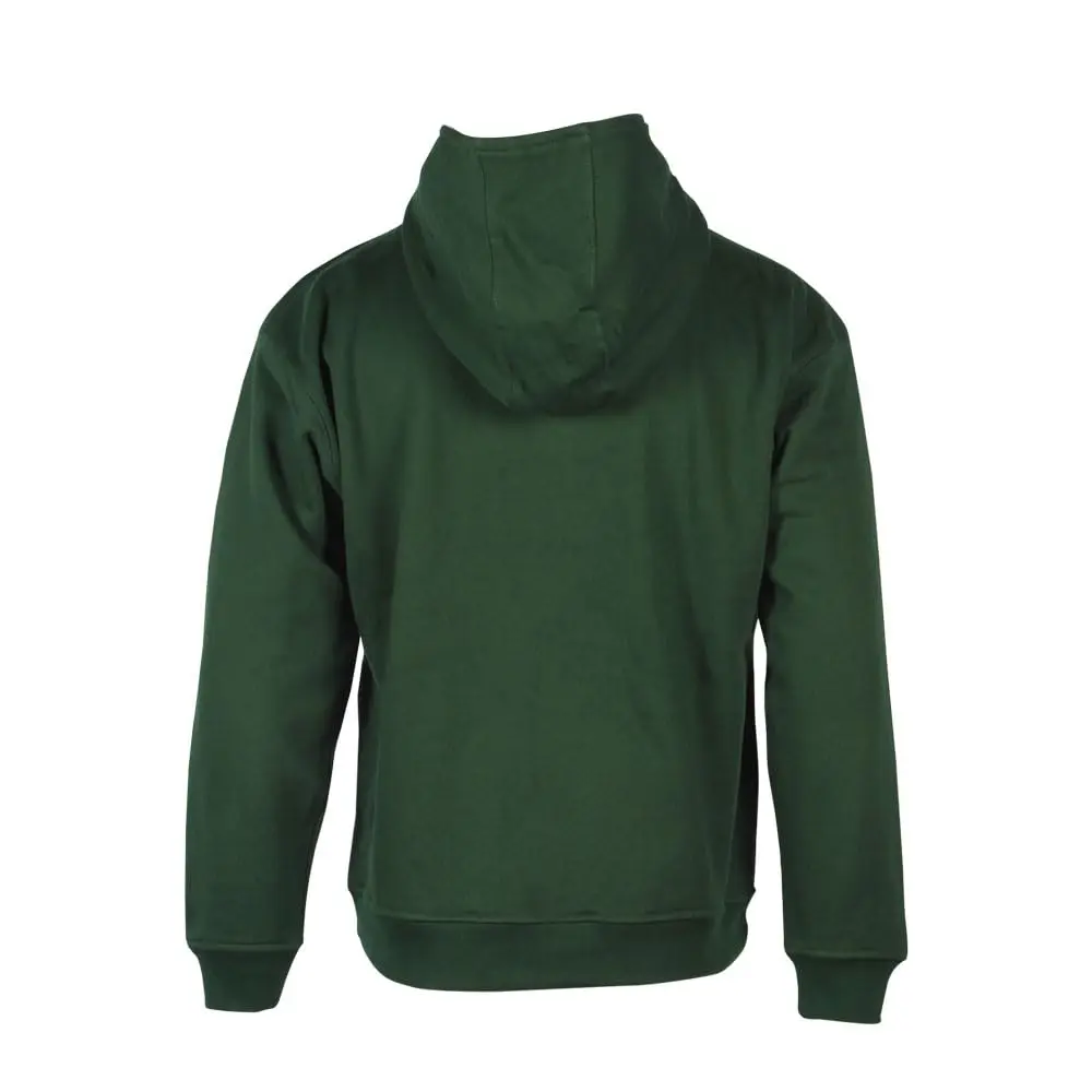 Arborwear Double-Thick Full Zip Hoodie for Men, Forest Green - Small | Heavyweight Cotton for Work & Cold - view 2