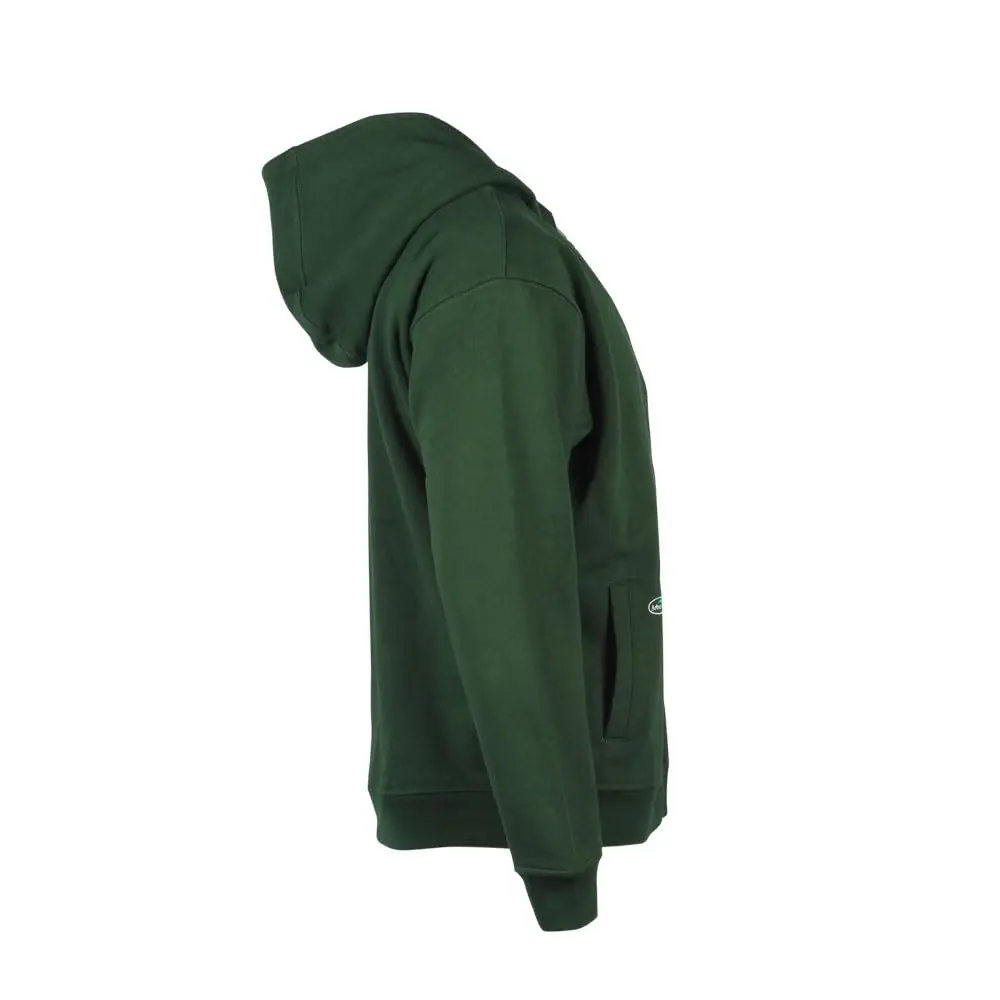 Arborwear Double-Thick Full Zip Hoodie for Men, Forest Green - Small | Heavyweight Cotton for Work & Cold - view 3