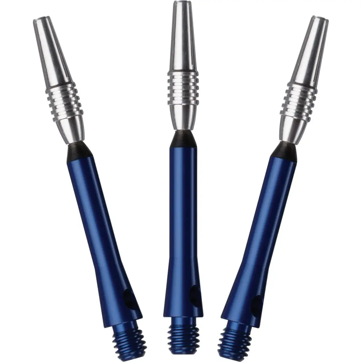 Viper by GLD Products Spinster Aluminum Dart Shafts: Medium Blue 2-Inch (3-Pack) | Rotating Flights for Reduced Deflection - main product image