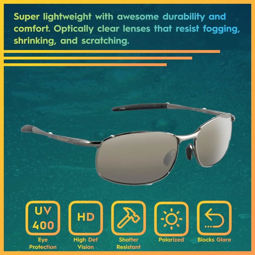 Flying Fisherman San Jose Polarized Sunglasses 59mm (2.32 in) | 100% UV Protection for Outdoor Sports - view 2