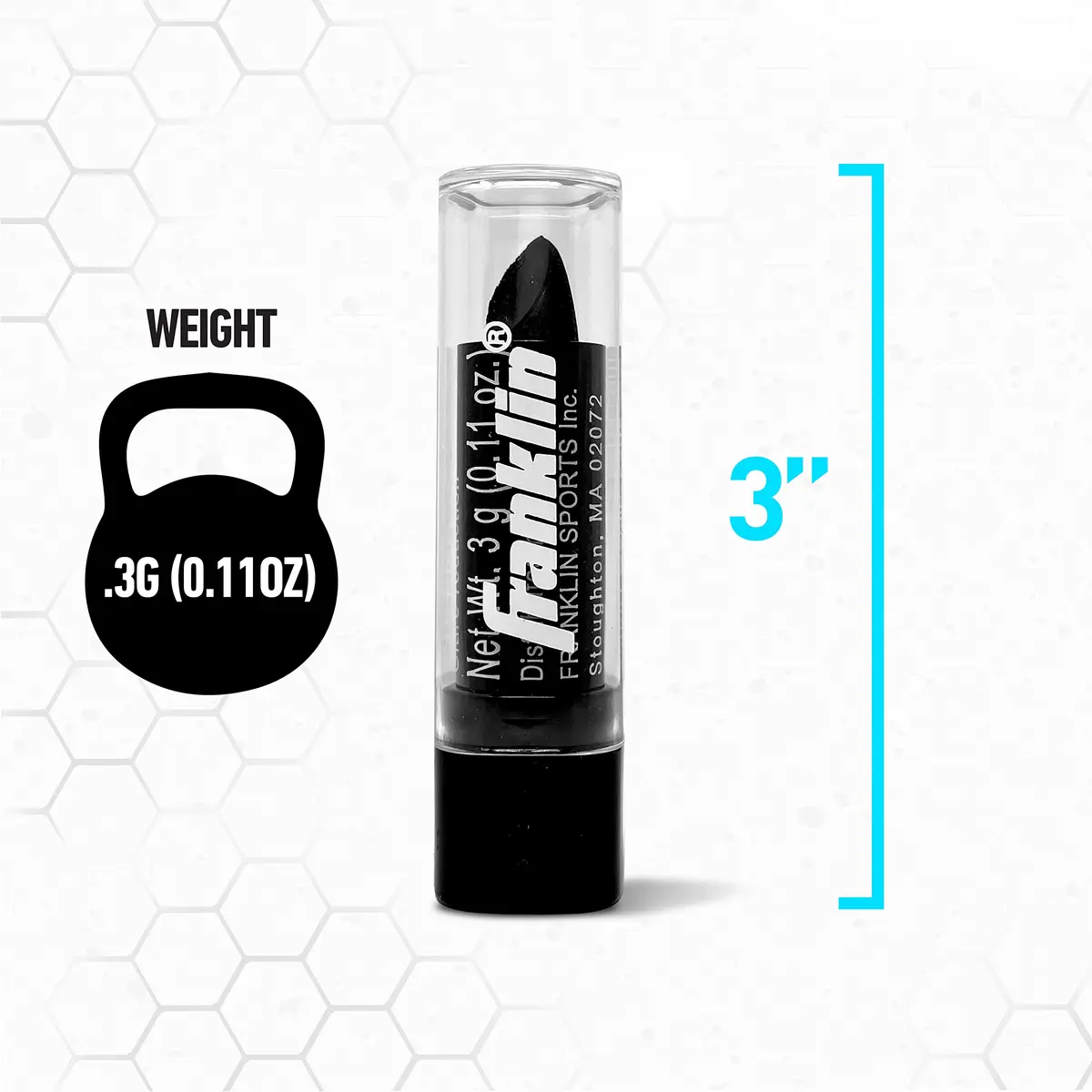 Franklin Sports Multi-Sport Eye Black Stick | Reduce Glare & Customize Look for Football, Baseball, Basketball - view 5