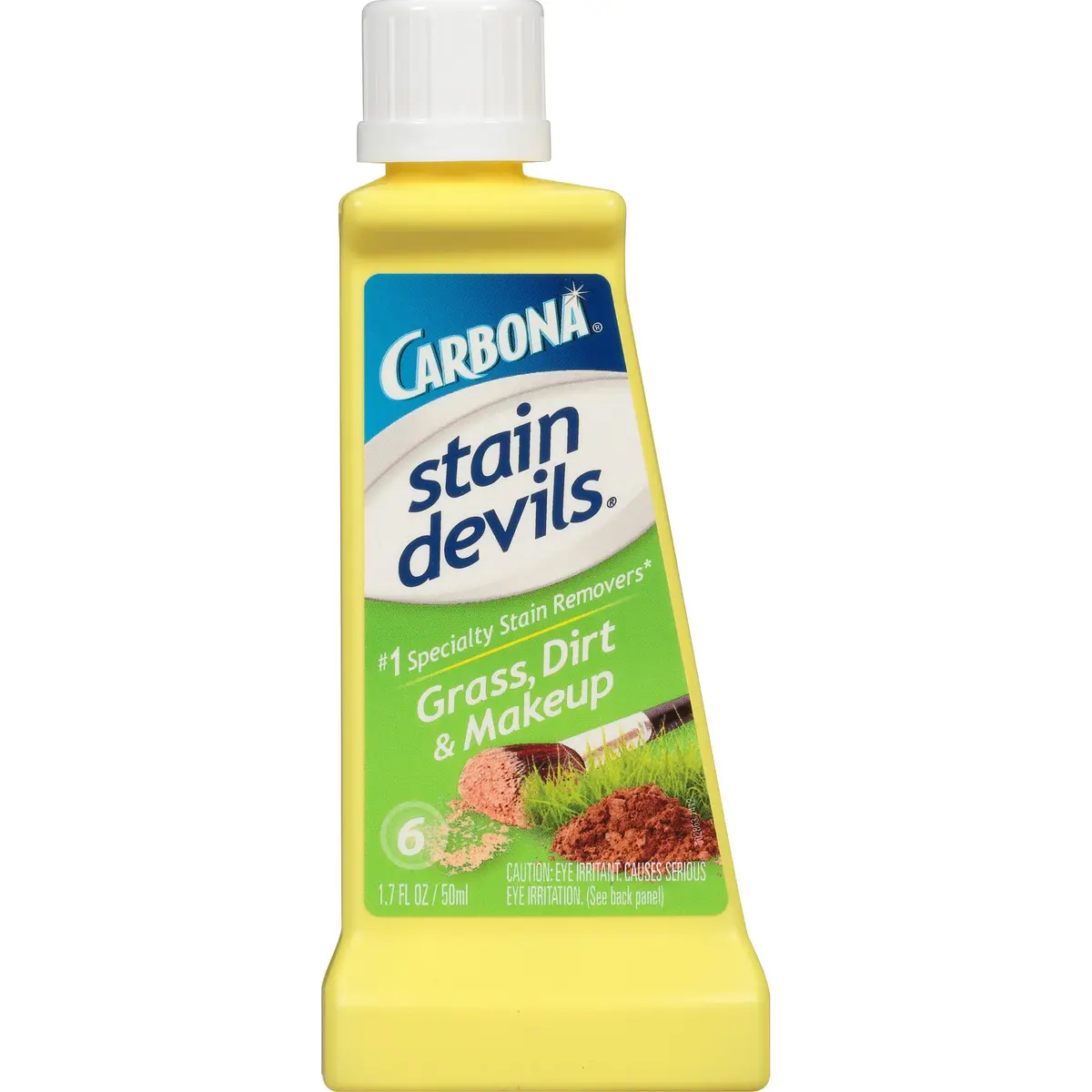 Carbona Stain Devils #6 Makeup, Dirt & Grass 1.7 fl oz (50ml) | Professional Strength Laundry Stain Remover - main product image